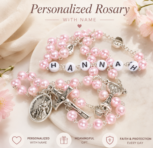 Baptism Rosary for Girl