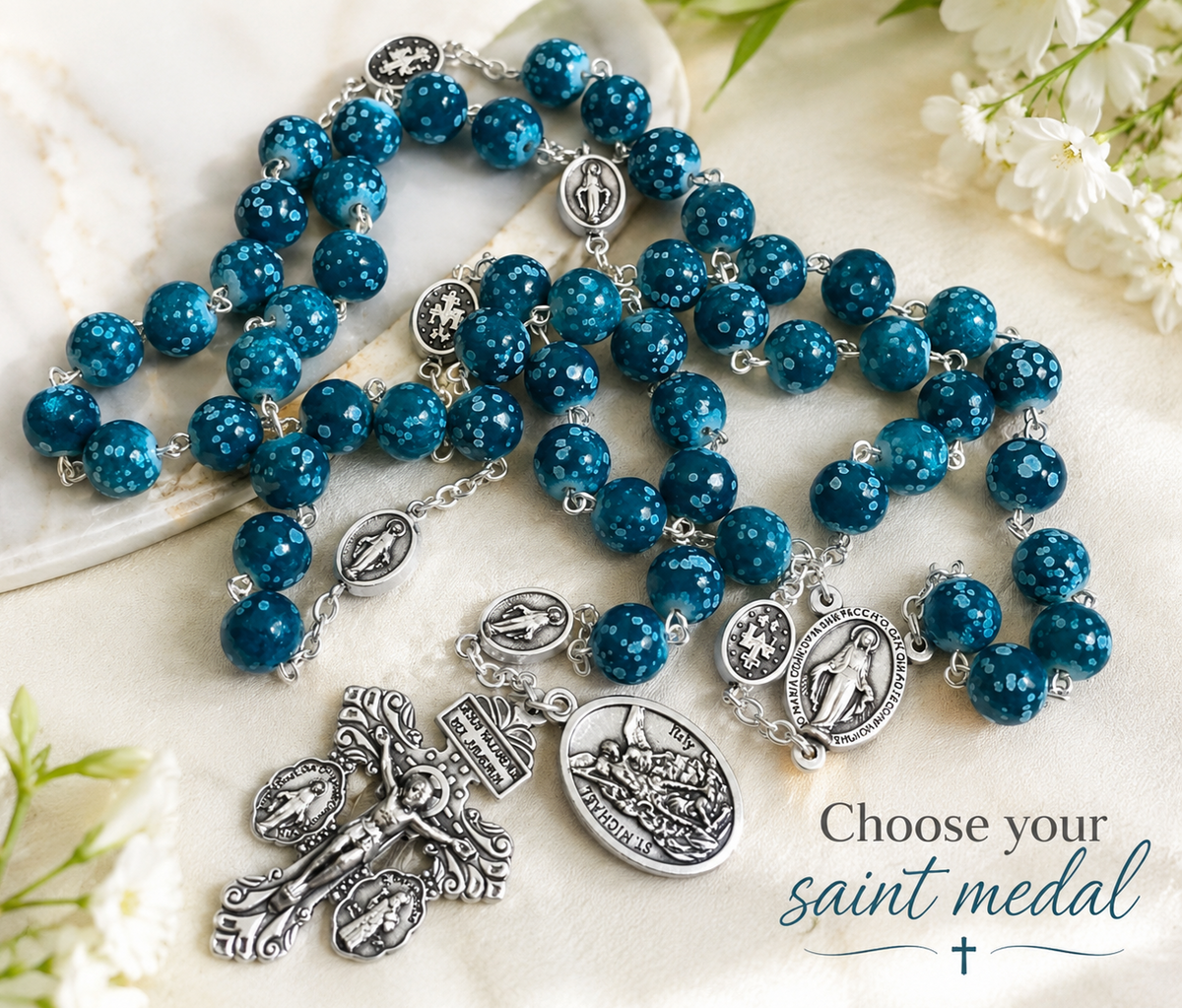 Custom Catholic Rosary Beads