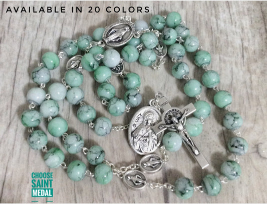 Catholic women prayer beads