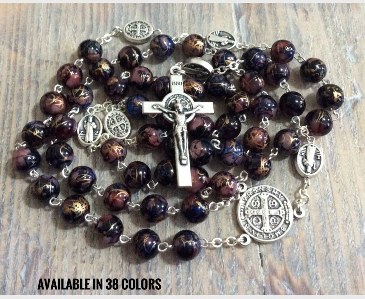 Custom catholic prayer beads