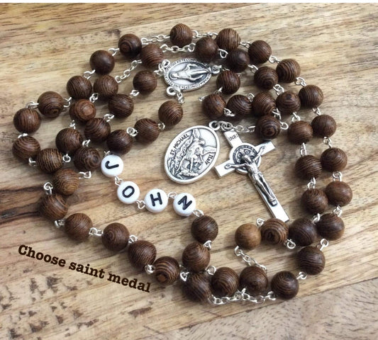 custom personalized rosary