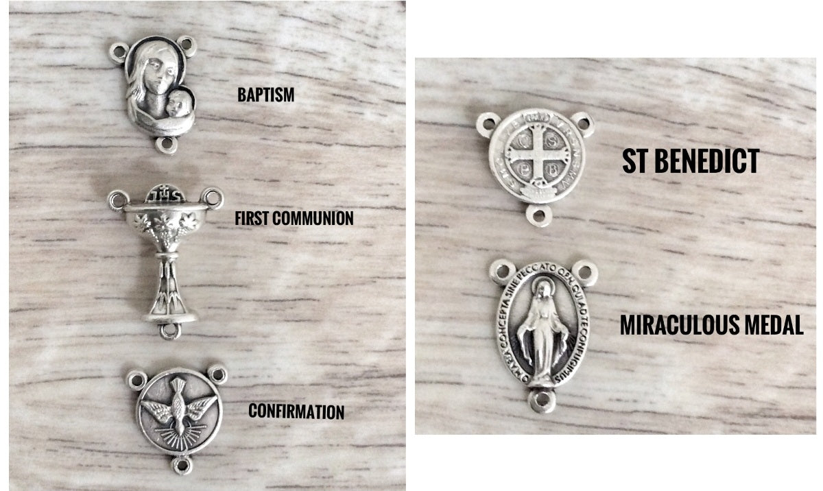 Personalized rosary, Rosary with name, Baptism, First Communion boy, Mini rosary for girl,  Rosary favors, Communion favors,
