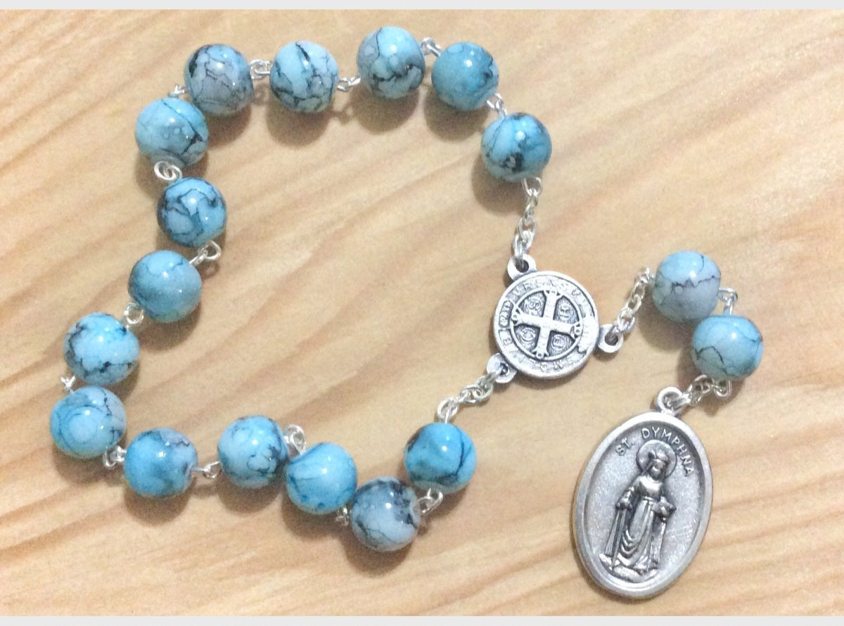 Catholic St Dymphna rosary for healing and protection