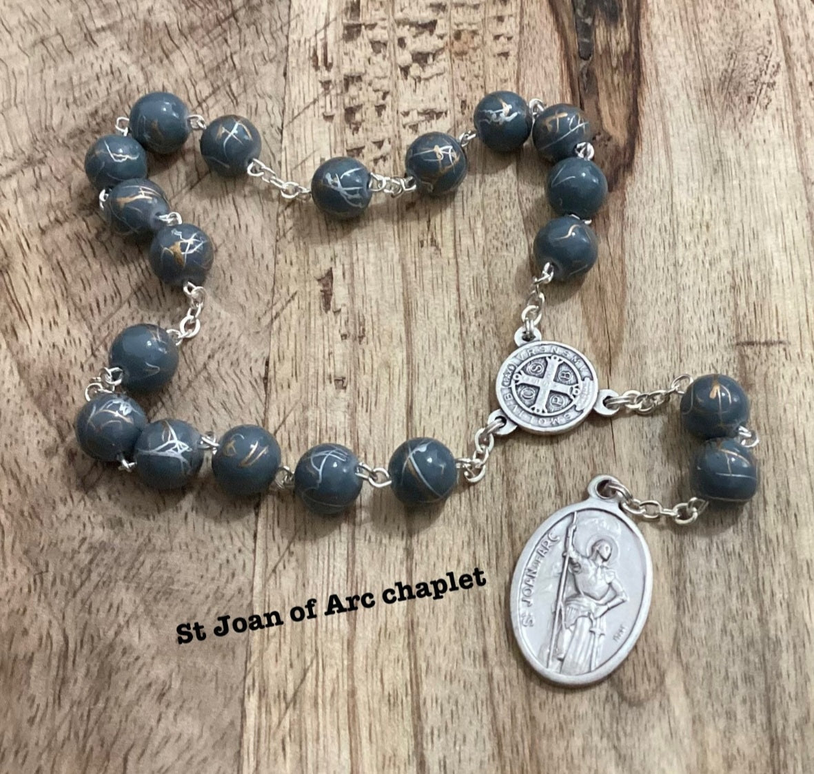 St Joan of Arc Chaplet  gift for soldiers