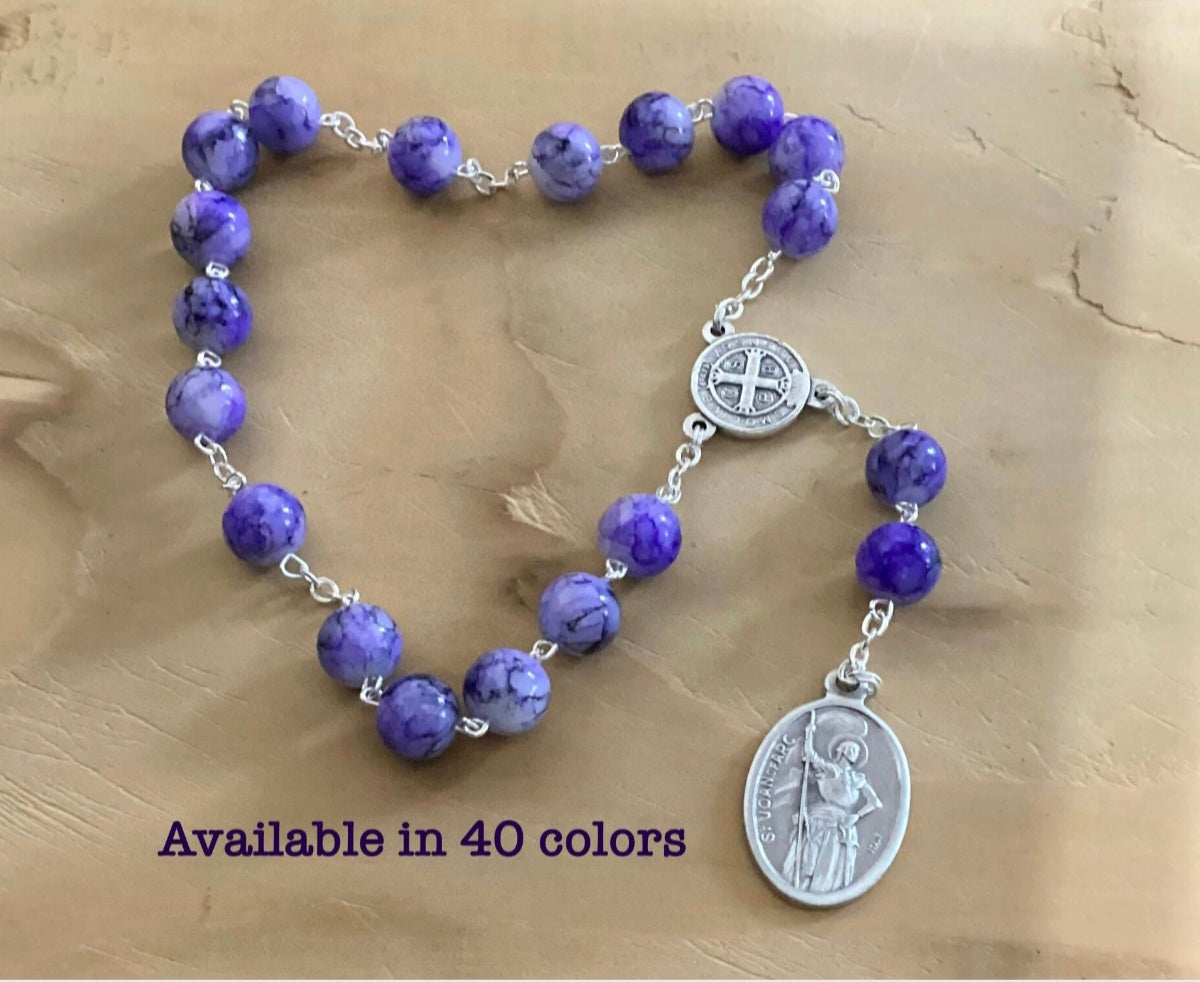 St Joan of arc chaplet rosary