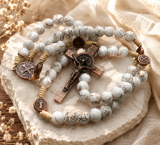 Handcrafted Catholic Rosary for Men & Women