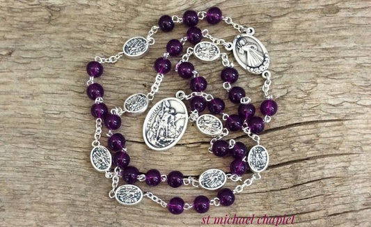 St Michael Archangel rosary chaplet