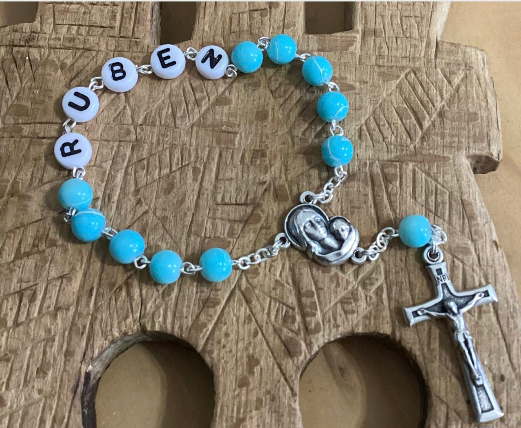 Catholic Rosary with name