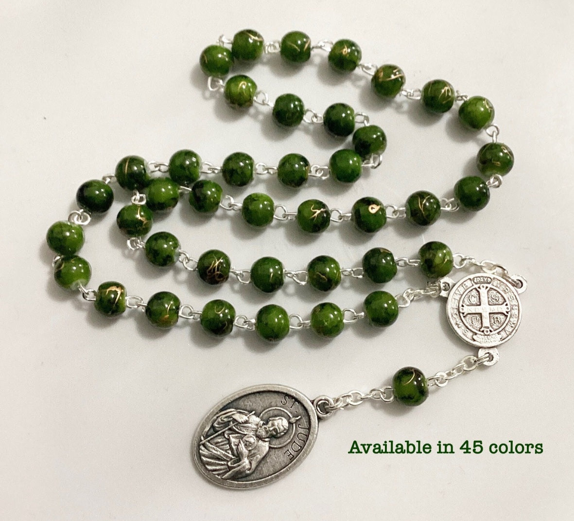 St Jude chaplet Catholic prayer beads patron of impossible causes